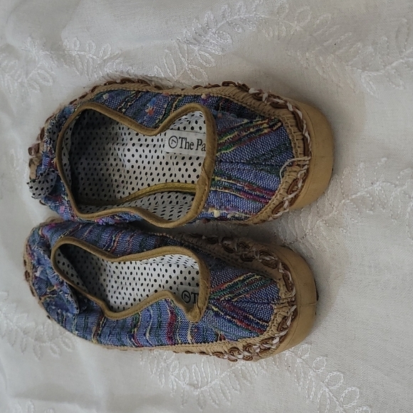 The Paragon Espadrilles Boho Blue Cloth Size 7 - Picture 3 of 7